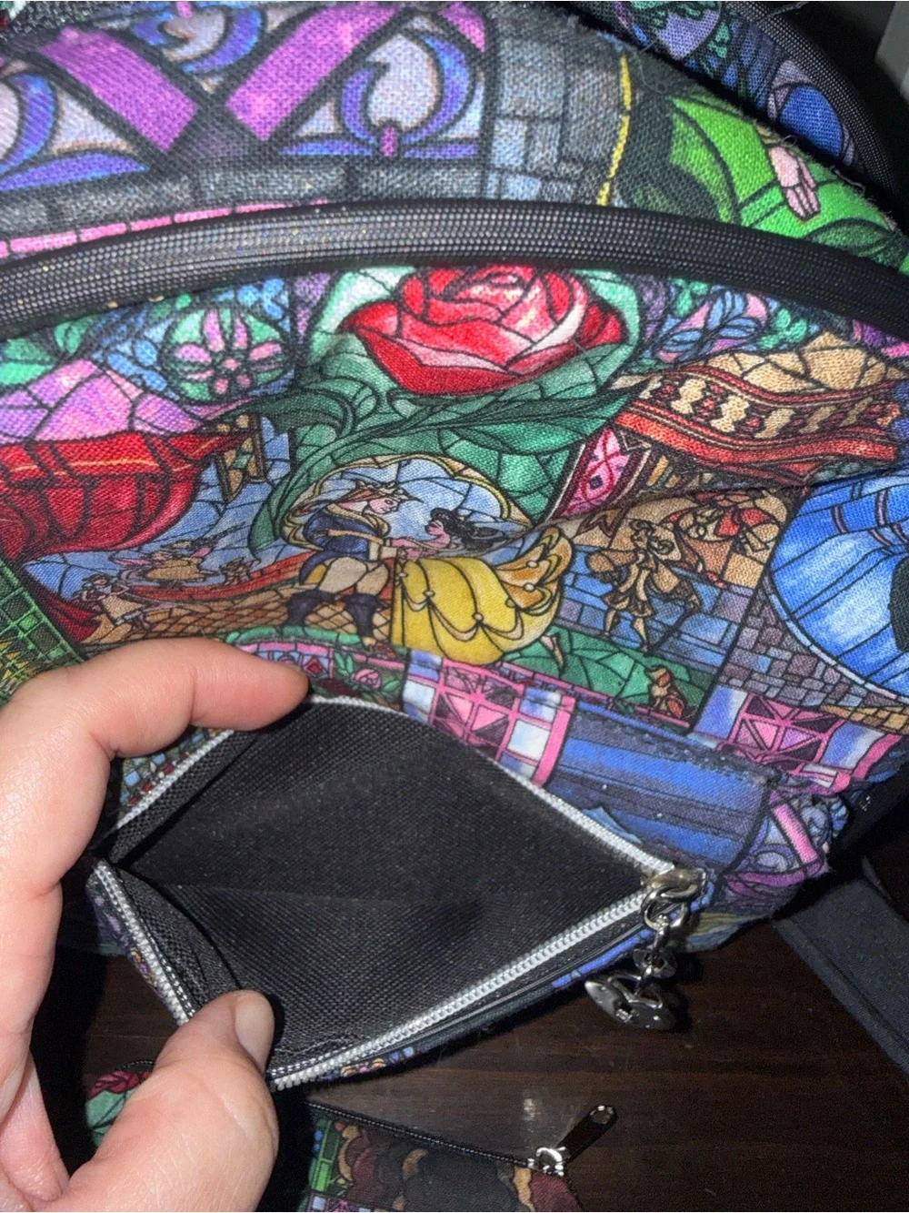 Beauty and the Beast Mini Backpack and wallet Set